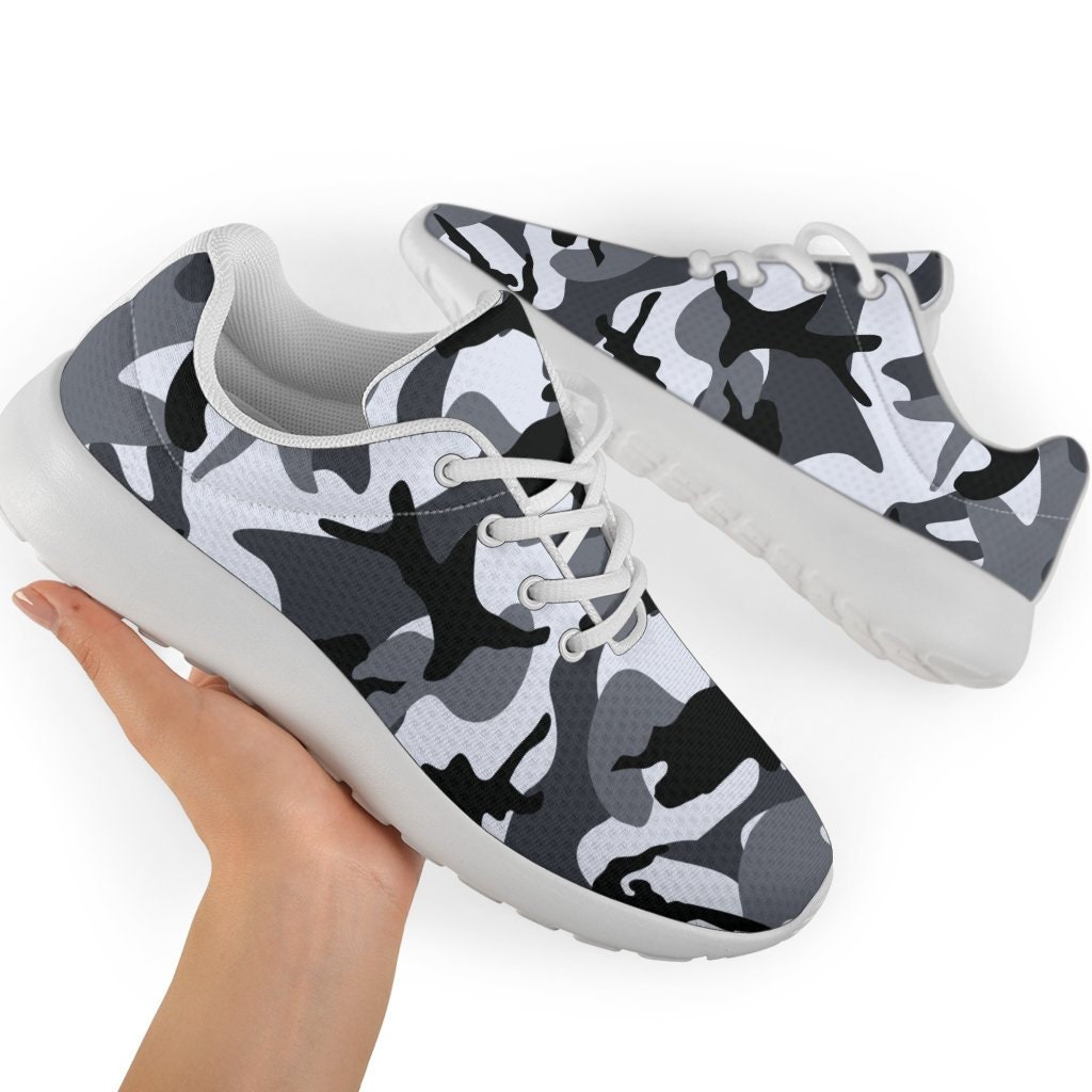 Camo Running Shoes: Custom Military Camouflage Sneakers For